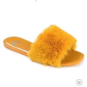 Journee Collection Women's Faux Fur Dusk Slide
#10